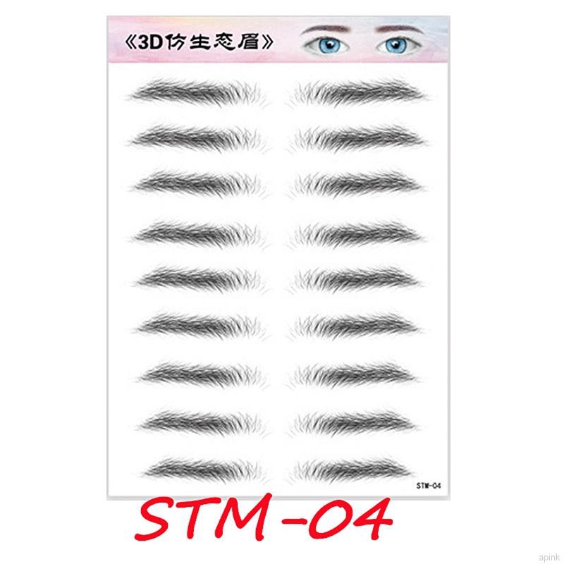 [Hàng mới về] Miếng Dán Lông Mày Hiệu Ứng 6D Trang Điểm Tiện Dụng | BigBuy360 - bigbuy360.vn