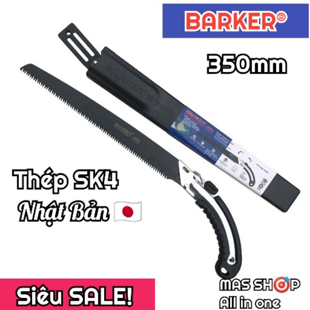 Cưa Gỗ Cầm Tay BARKER® 350mm cao cấp - Tiêu Chuẩn Nhật Bản