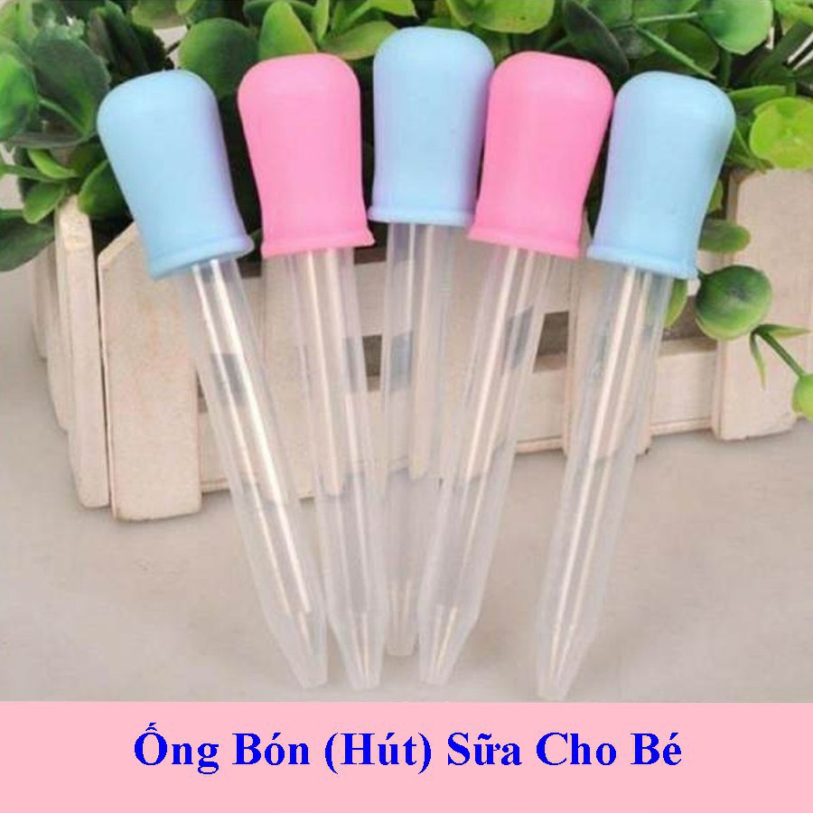 Ống Hút Sữa, Bón Thuốc Loại 5ml Cho Bé