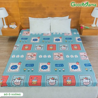 GA CHỐNG THẤM COTTON GOODMAMA 1m6*2m*10cm( KO VỎ GỐI)