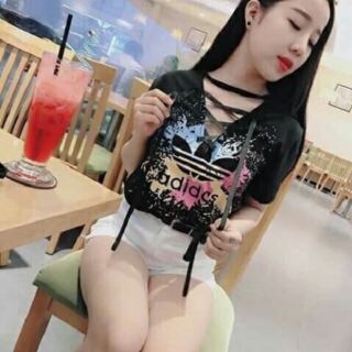 Áo thun đan dây hot