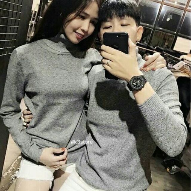 ÁO LEN ĐÔI - ÁO LEN COUPLE FREESIZE 48KG-70KG