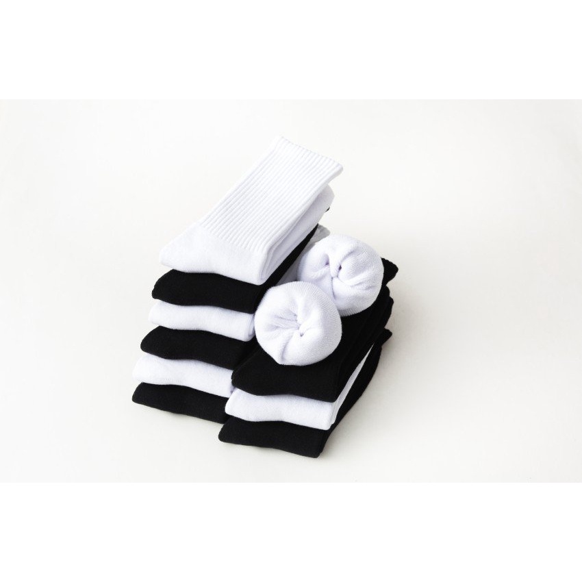 KHUYẾN MÃI TẤT THÊ THAO TRƠN TRẮNG LỬNG 16-18CM