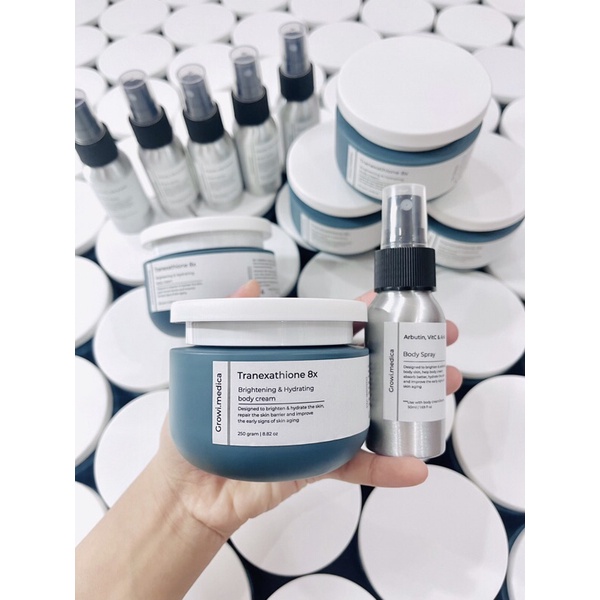 COMBO BODY TRẮNG DA CAO CẤP TRX 8x