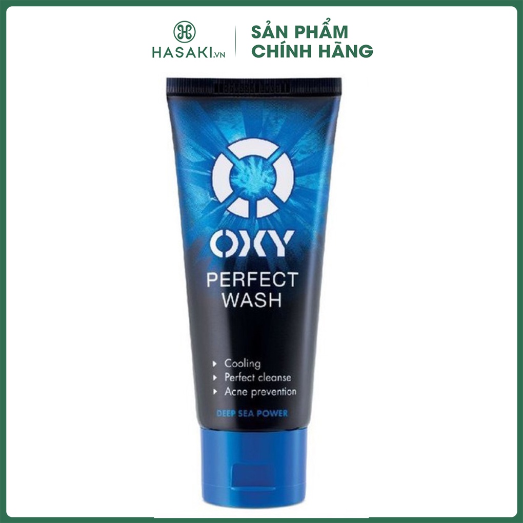 Kem Rửa Mặt Giúp Làm Sạch Bã Nhờn, Ngừa Khuẩn Mụn OXY Perfect Wash