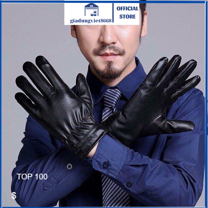 [Giá Buôn] 02 Đôi GANG TAY DA CẢM ỨNG ( NAM GIỚI )