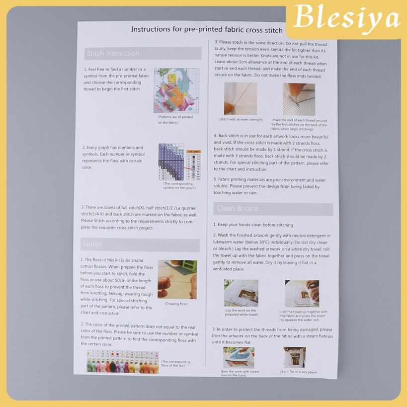 Bộ dụng cụ làm tranh thêu chéo hình quả chanh cho người lớn