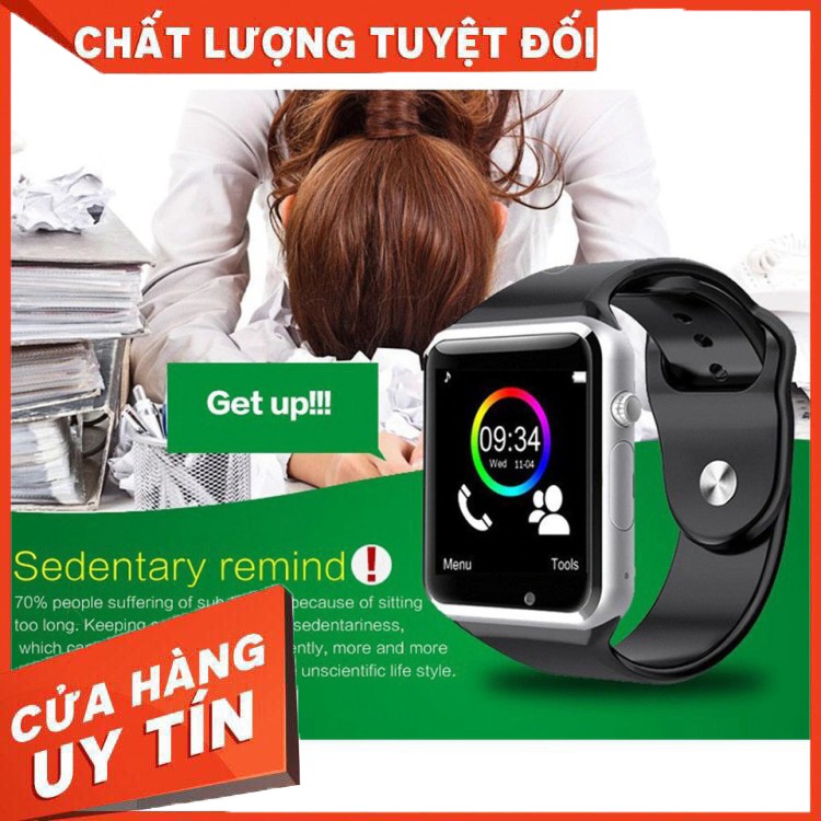 HÀNG CAO CẤP -  [Bảo Hành 1 Năm]Đồng hồ thông minh nam nữ- Lắp sim thẻ nhớ, nghe gọi, nhắn tin, chụp ảnh, nghe nhạc  - H