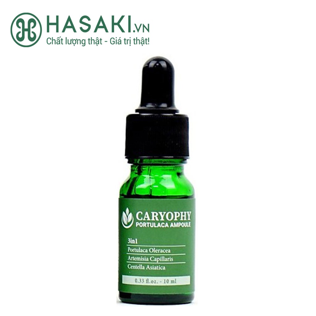 Serum Cho Da Mụn CARYOPHY Portulaca Ampoule 10ml