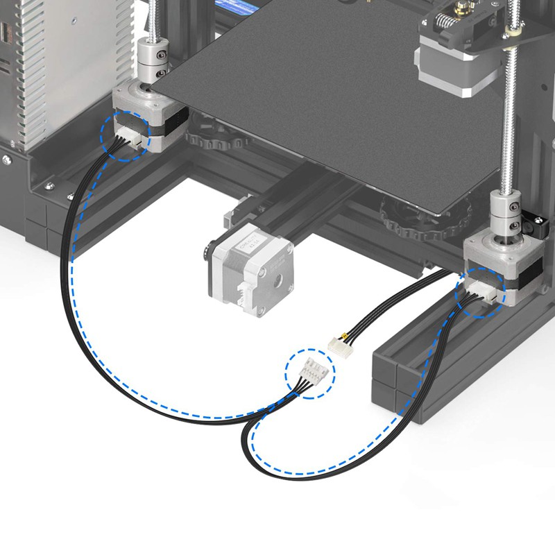 for Ender 3 Dual Z-Axis Upgrade Kit Lead Screw Stepper Motor Kit 3D Printer Parts & Accessories for Creality Ender 3 | WebRaoVat - webraovat.net.vn