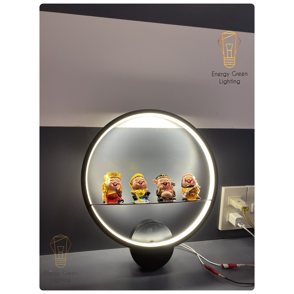 Đèn Led Energy Green Lighting Treo Tường Hiện Đại 4 Thầy Trò Tây Du Ký Siêu Dễ Thương - 3 chế độ ánh sáng