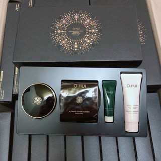 Bộ Phấn Nước Ohui Ultimate Cover Cushion Moisture Special Set 4pcs
