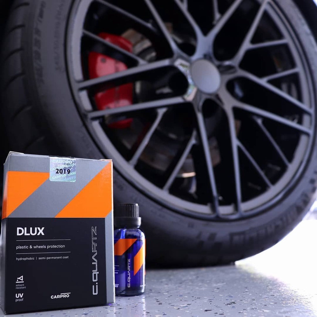 Bộ Phủ Sứ Ceramic Siêu Bóng Xe CARPRO CQUARTZ DLUX Dành Cho Nhựa, Mâm, Chính Hãng Hàn Quốc 30ml