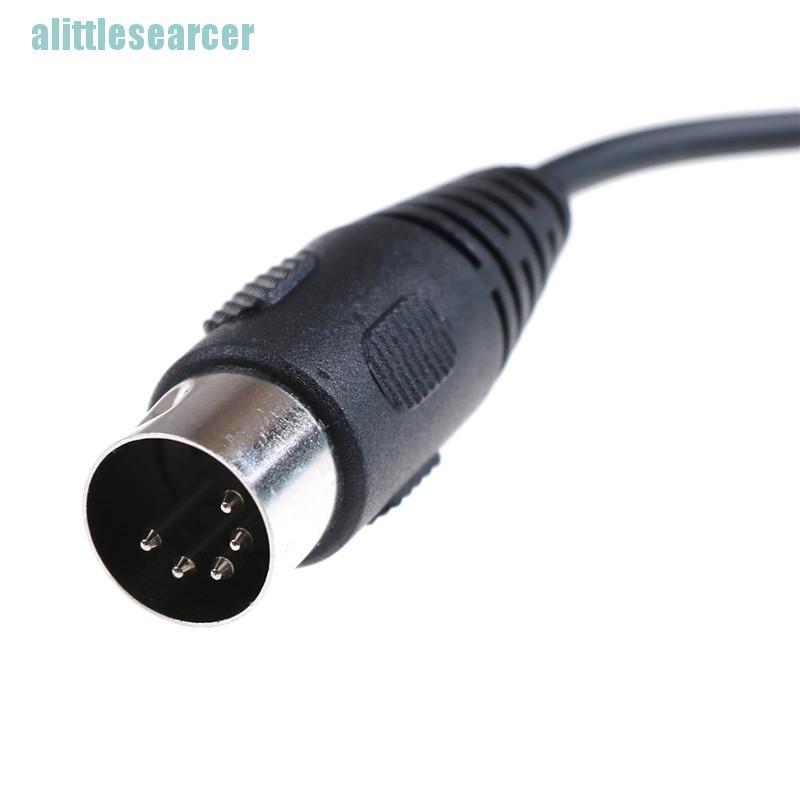 Dây Cáp Âm Thanh 5 Pin Din MIDI Male Sang 3.5mm Male 1x Din