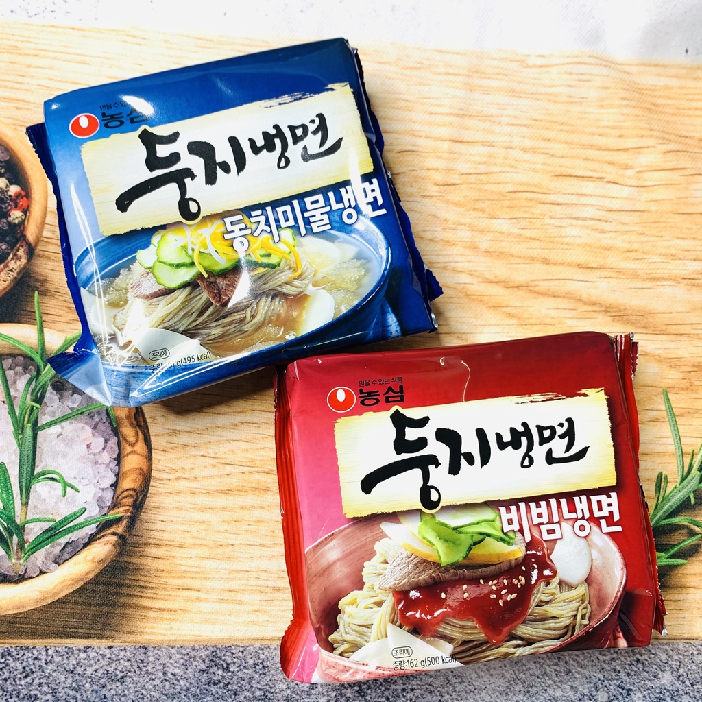 [Mã GROXUAN1 giảm 8% đơn 150K] MÌ LẠNH HÀN QUỐC NONGSHIM 161G