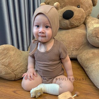 Mũ cục bông nhỏ có quai MU010 freesize 0-18m