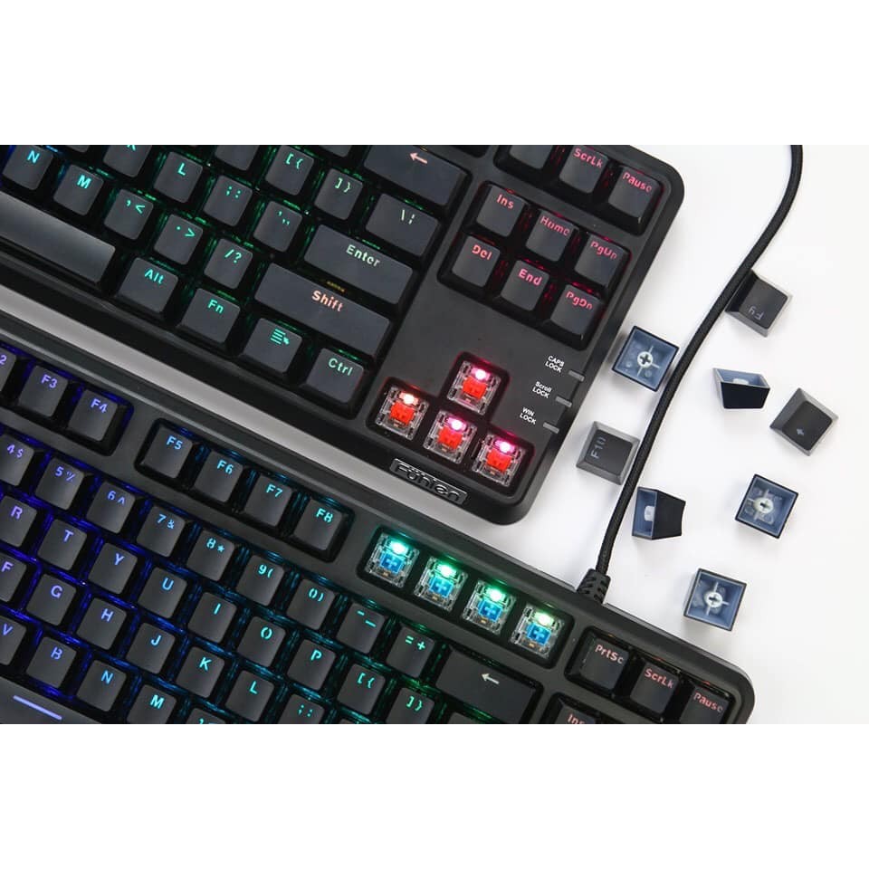 Bàn phím cơ Fuhlen M87s RGB-"Bản mới năm 2020"