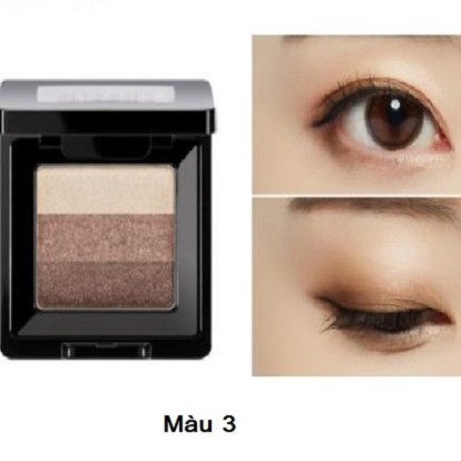 (HSD 10/21) Phấn mắt 3 Màu Missha Triple Shadow tone màu khói