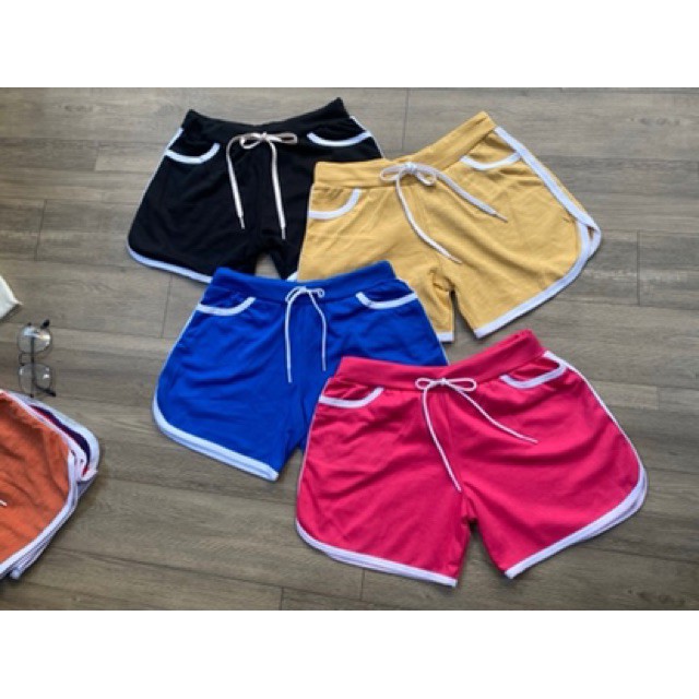 QUẦN ĐÙI VIỀN DÂY RÚT CÓ TÚI XINH XẮN | BigBuy360 - bigbuy360.vn