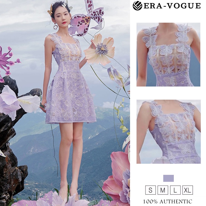 ZY·HT 🌷 Đầm Tím Gợi Cảm Thời Trang Hàn Quốc Sang Trọng Cho Nữ váy dạ hội Y9975