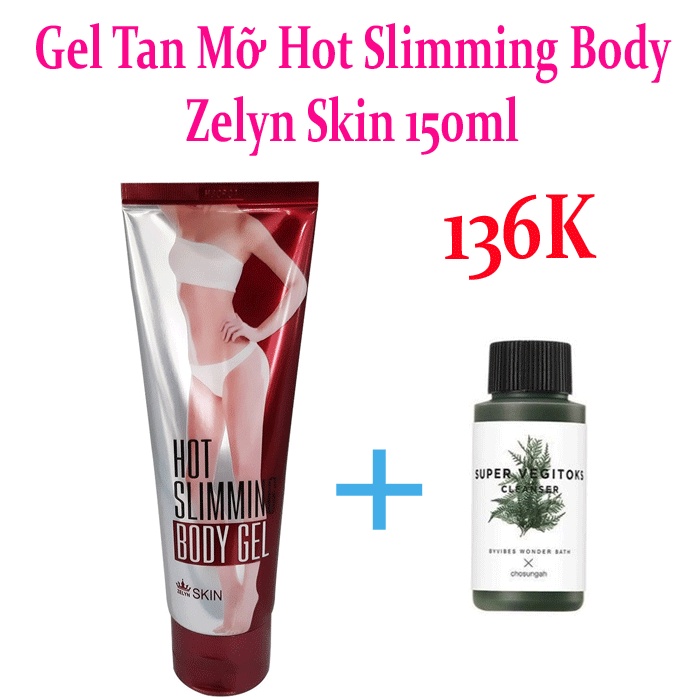 Gel Tan Mỡ Hot Slimming Body Zelyn Skin 150ml