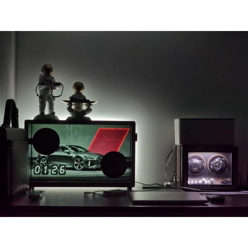 Loa MorrorArt màn hình trong suốt bluetooth hiển thị lời bài hát chính hãng