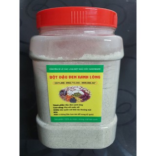 1 Ký Bột Đậu Đen Xanh Lòng Handmade