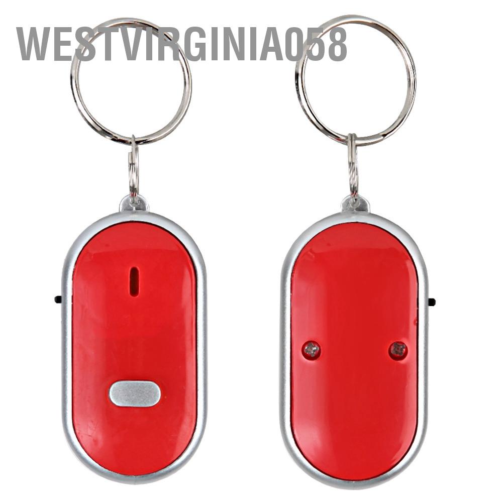 Hàng Hot Điều khiển bằng giọng nói Thiết bị chống bị mất Còi Key Finder Keychain Locator Tracer Hàng giao ngayWestvirginia058