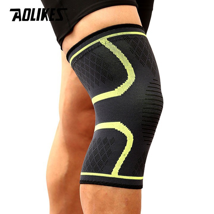 Băng Gối Thể Thao ,Bó Bảo Vệ Khớp Gối Đàn Hồi Cao Cấp Aolikes 7718