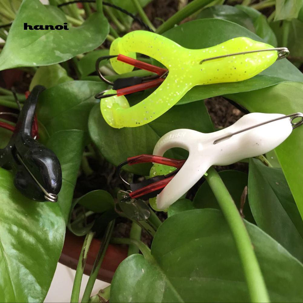 Mồi giả câu cá bằng nhựa mềm có lưỡi móc