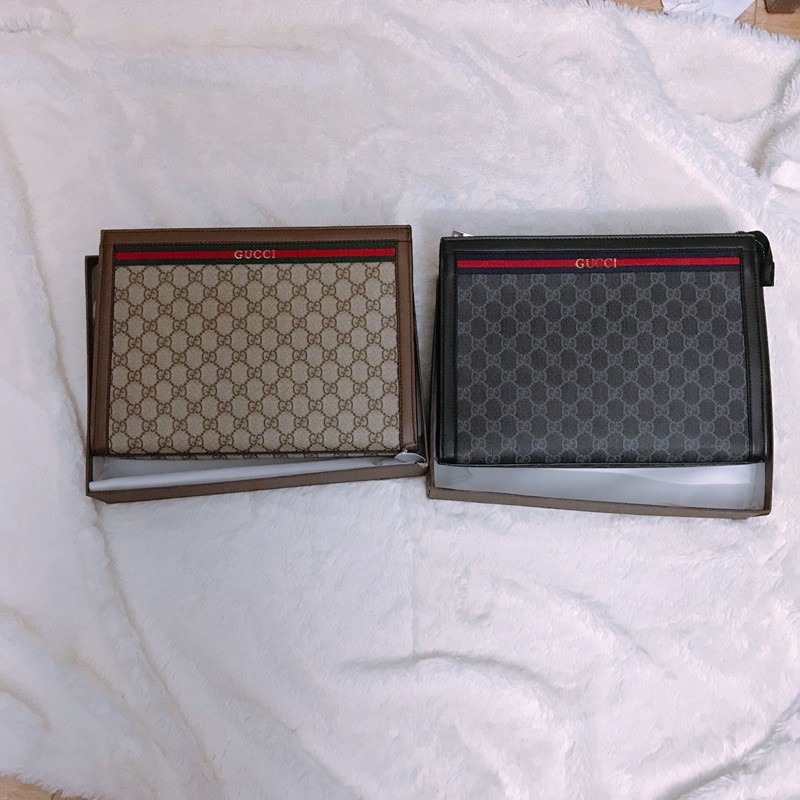 Xả Kho Cluth Cầm Tay Viền Ngang Bảng To Đế Rộng Size 30 Full Box Sang Chảnh Rosabeli
