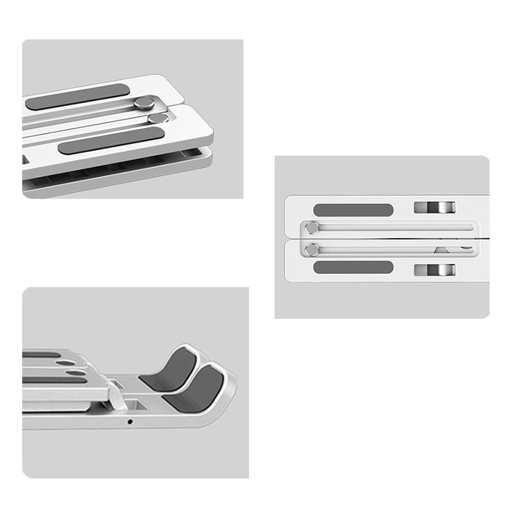 Giá đỡ laptop, macbook , ipad N3 gấp gọn điều chỉnh độ cao chống mỏi cổ , đế tản nhiệt kê laptop 14 inch 15.6 inch