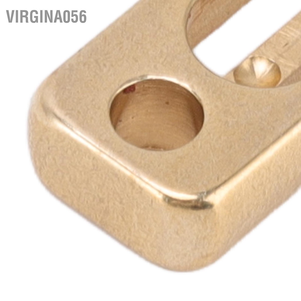 Dao Đẩy Mini Bỏ Túi EDC Bằng Đồng Thau Kèm Móc Khóa Tiện Dụng Cho Sân Vườn
