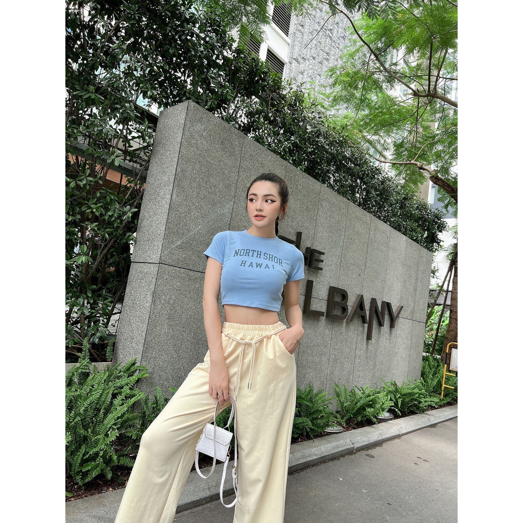Set croptop + quần dài thời trang cá tính DS47 CIN HOUSE