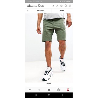 Quần Short jean Massimo Dutti