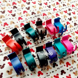 Kẹp tóc 3 răng nhám màu