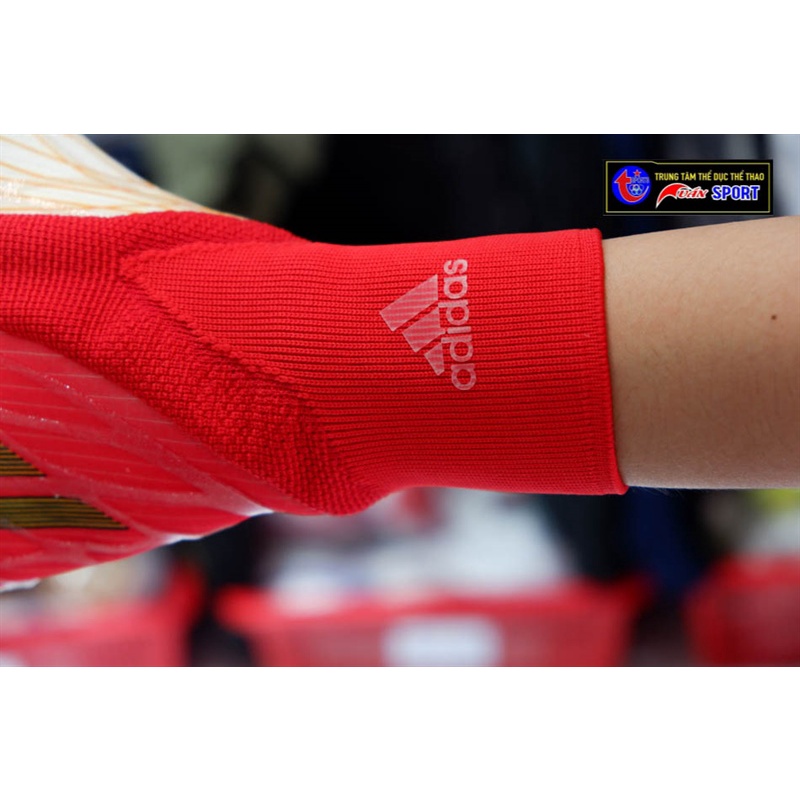 Găng Tay thủ môn  X GL PRO (không xương) - ĐỎ CAM(size 8-9-10)