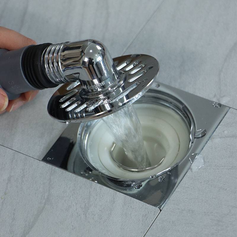 Bộ Thoát Nước Máy Giặt, Thoát Nước Thải Lắp Thoát Sàn, Ngăn Mùi Chữ L