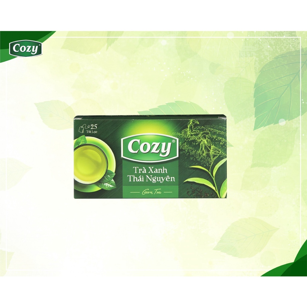 Trà Cozy Túi lọc Xanh Thái Nguyên  - TCZ010
