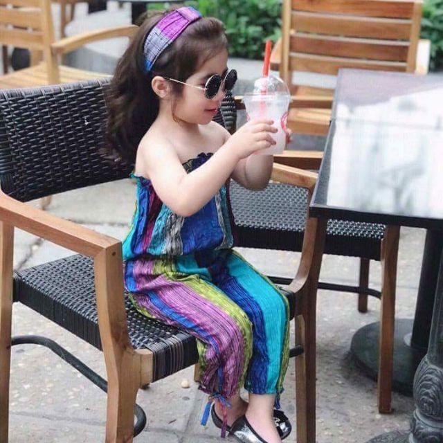 Bộ lanh lụa cho bé