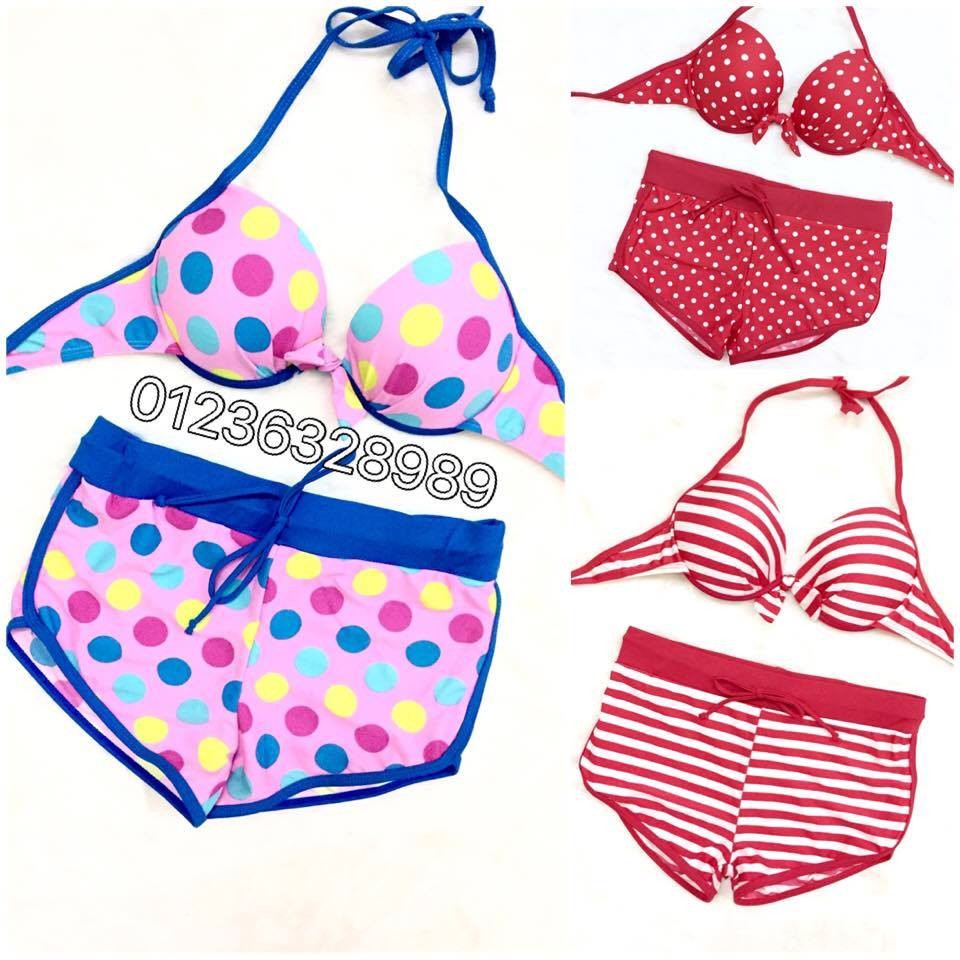 Bộ bơi bikini Thái Lan dáng đùi