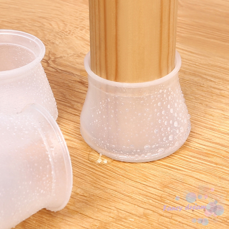 Miếng Lót Chân Bàn, Ghế, Chất Liệu Silicone