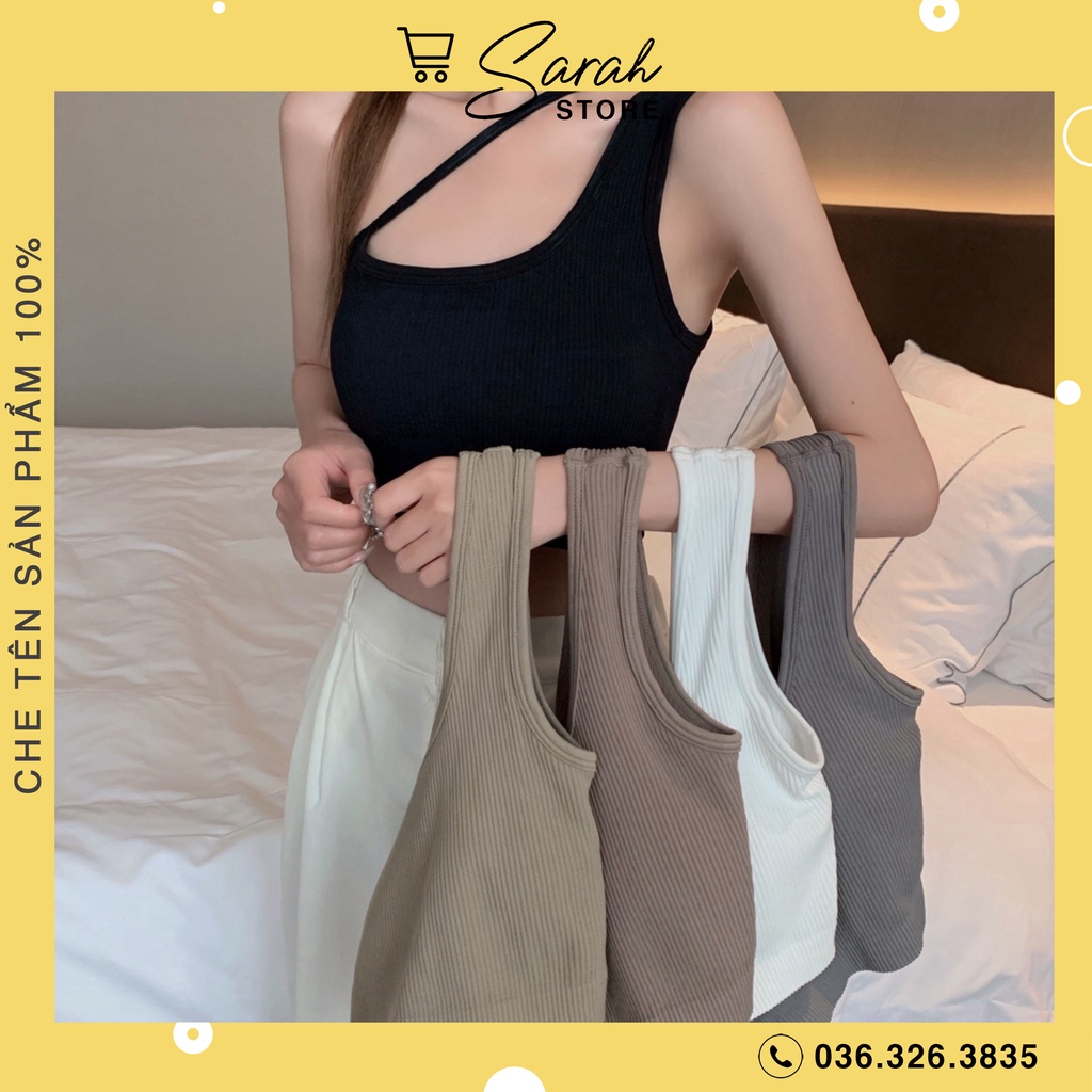 [Mã FAMARAL1 giảm 10K đơn 50K] Áo Bra Nữ Dây Vai Chéo Gân Tăm Có Mút Ngực Phong cách Trẻ Trung Hiện Đại 9030 | BigBuy360 - bigbuy360.vn