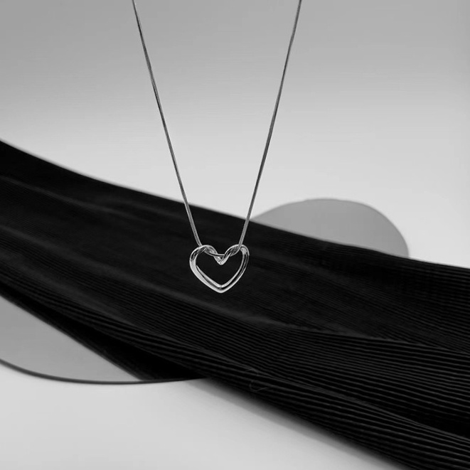 thời trang đơn giản vòng cổ trái tim tính khí vòng cổ