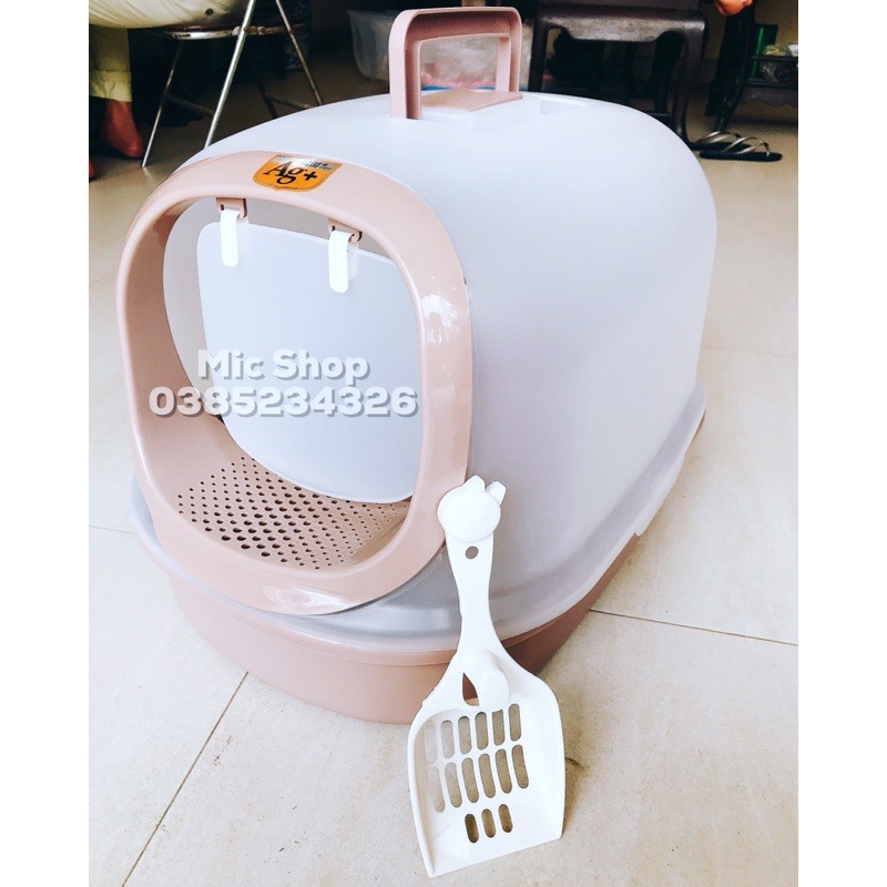 ❌Nhà Vệ Sinh Cao Cấp Cho Mèo AG+ (tặng kèm xẻng)