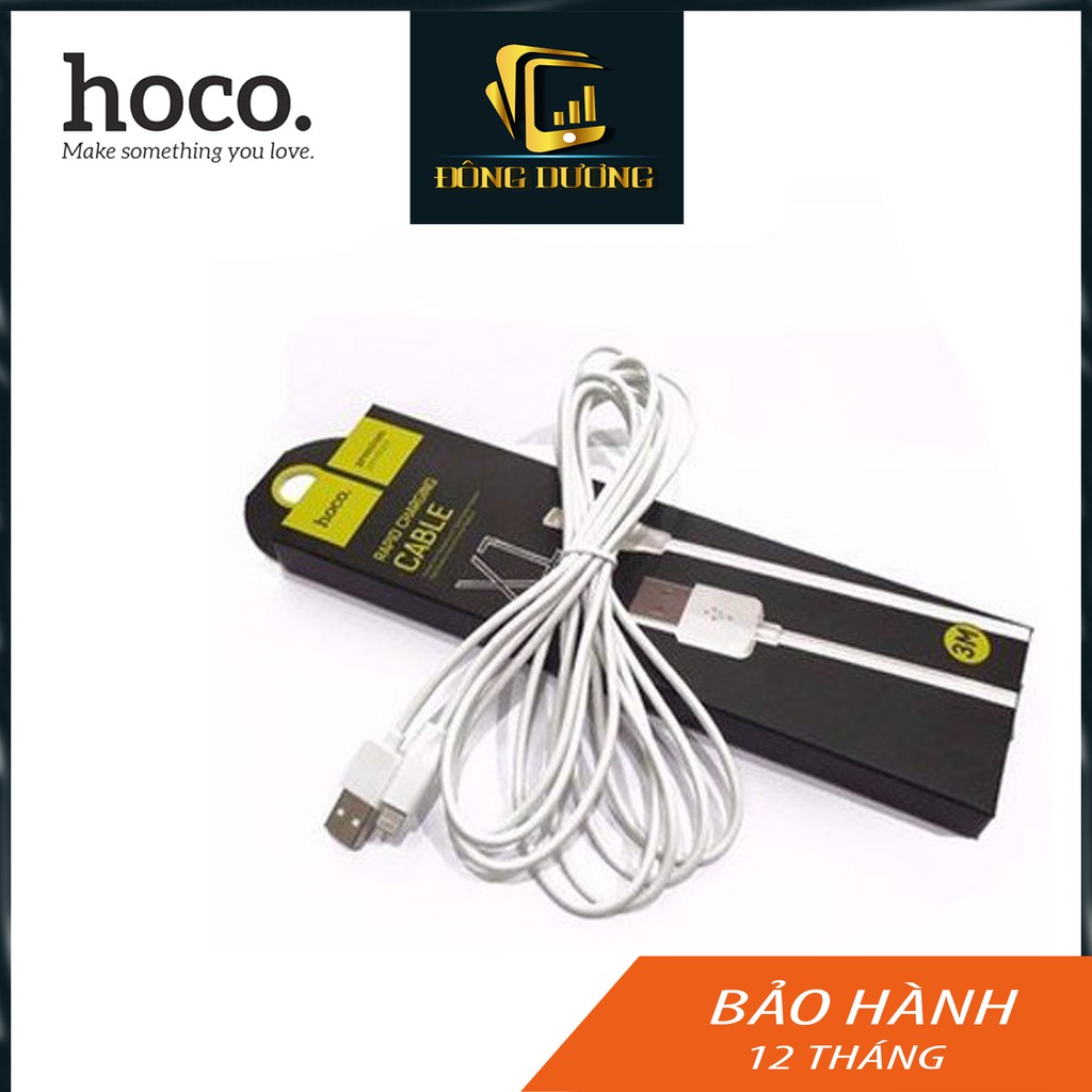 Dây sạc iPhone Hoco X1 sạc nhanh dài 1M/2M chính hãng Hoco - Phụ Kiện ĐÔNG DƯƠNG