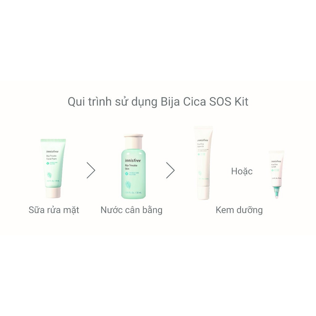 [QUÀ TẶNG KÈM DEAL 0Đ] Bộ sản phẩm chăm sóc da mụn innisfree Bija Trio Kit | BigBuy360 - bigbuy360.vn