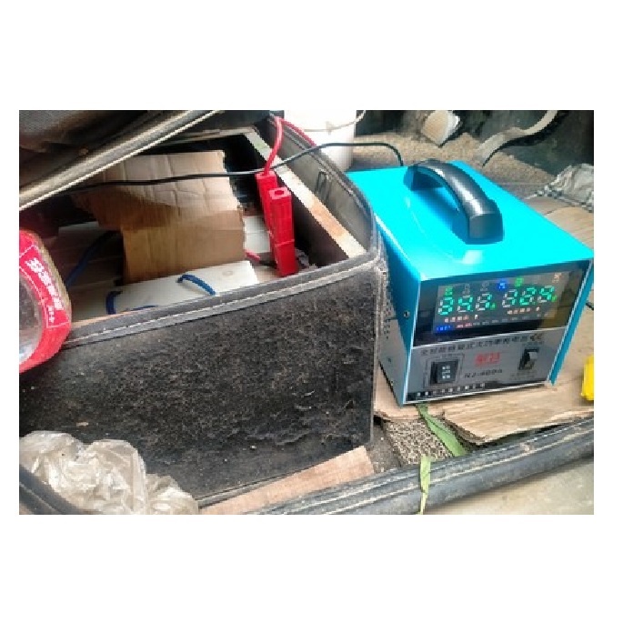 Máy Sạc ắc quy tự động NJ 200A-12V-24V- Sạc Đúng Công Suất 4Ah-200Ah 12V-24V Khử Sunfat Công Suất Lớn