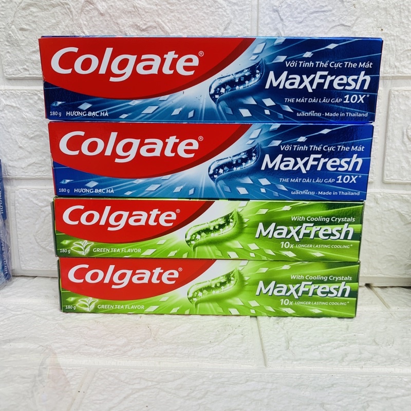 Kem Đánh Răng Colgate Max Fresh 180G Hương Bạc Hà/trà xanh