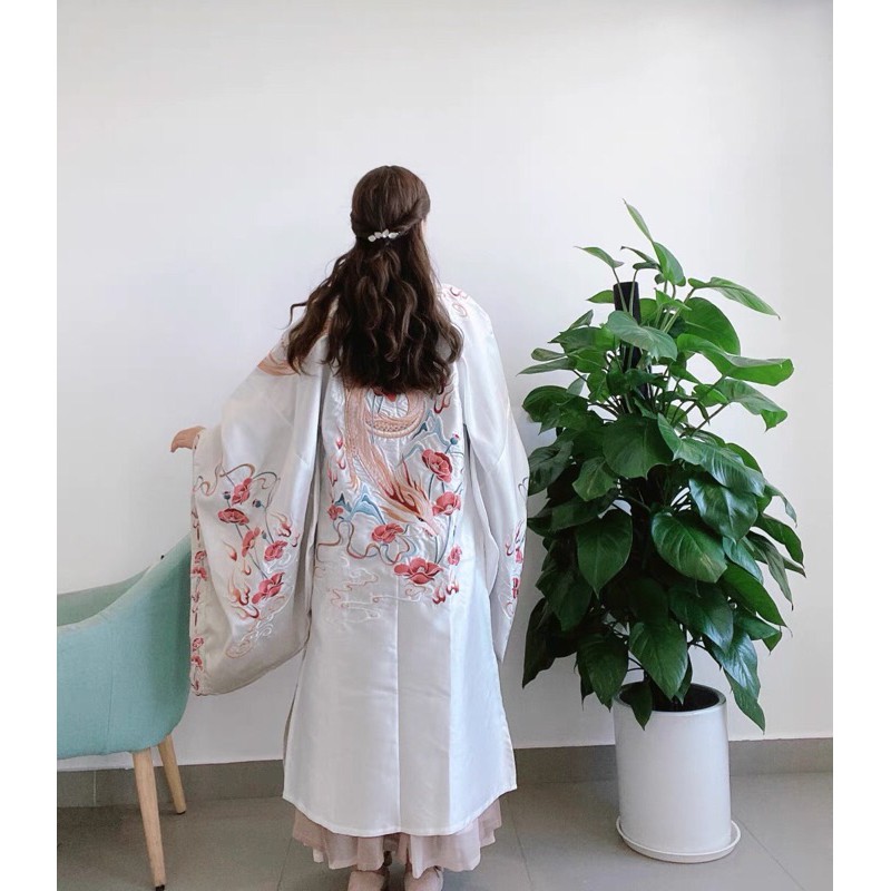 Hán phục cổ trang thêu rồng Bao Tự